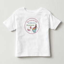 Cute för barnFödelsedagsfest Roligt T Shirt