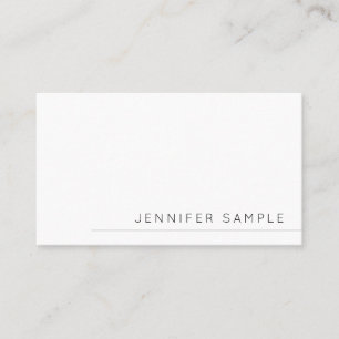 Cute för modern Snyggt av anpassningsbar-minimalis Visitkort