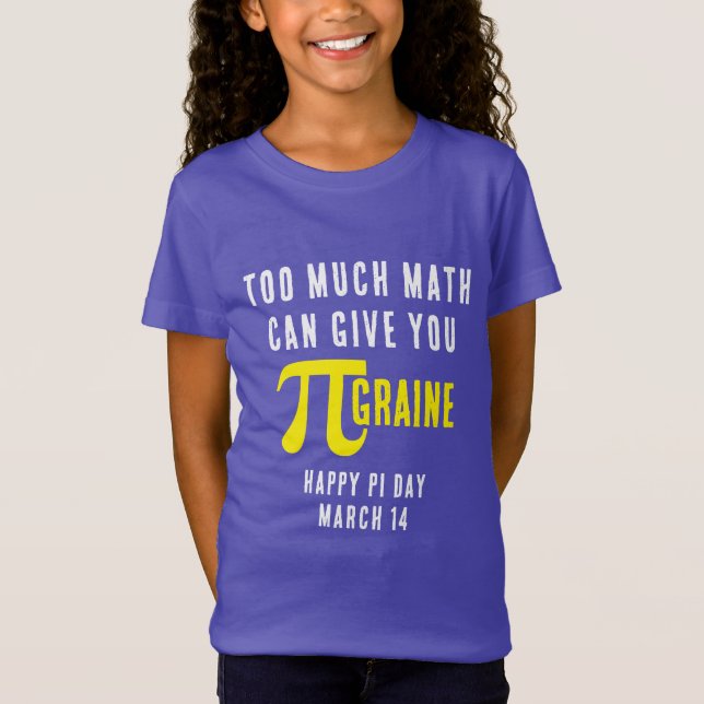 Cute för MUCH Pi Day T Shirt (Framsida)