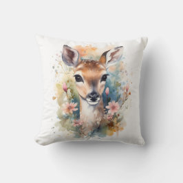 Cute Forest Baby Kära Pints Nursery Art Kudde
