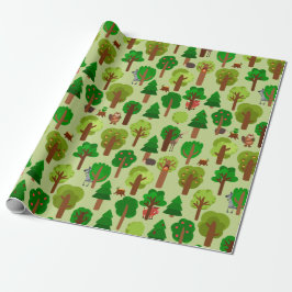 Cute Forest Critters Presentpapper