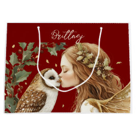 Cute Forestcore Christmas Fairy