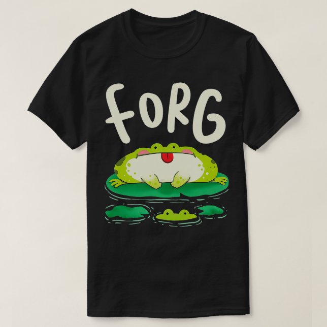 Cute Forg T Shirt (Design framsida)