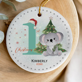 Cute först baby Julgran Julgransprydnad Keramik