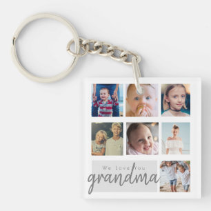 Cute fotokollage barnmorskepresentsdag