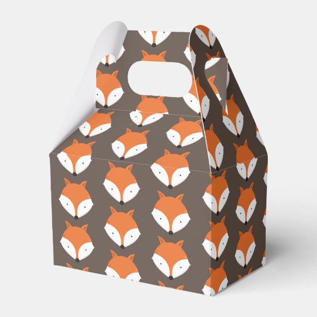 Cute Fox Animal Presentaskar (Framsidan Sidan)