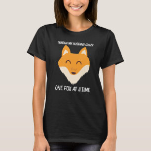 Cute Fox för kvinnliga ägare av däggdjur i Mamma T Shirt