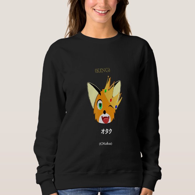 Cute Fox Foxy Kung Otaku T Shirt (Framsida)