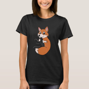 Cute Fox Kids T Shirt