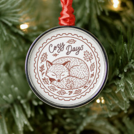Cute Fox-naturen för ornament