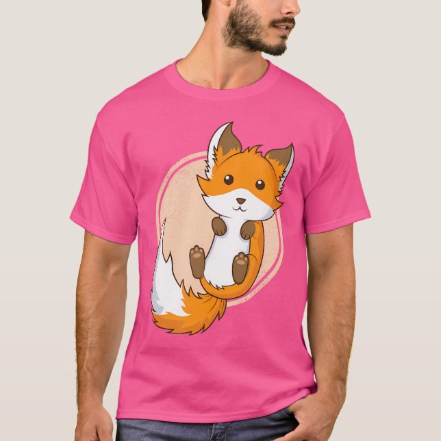 Cute Fox T Shirt (Framsida)