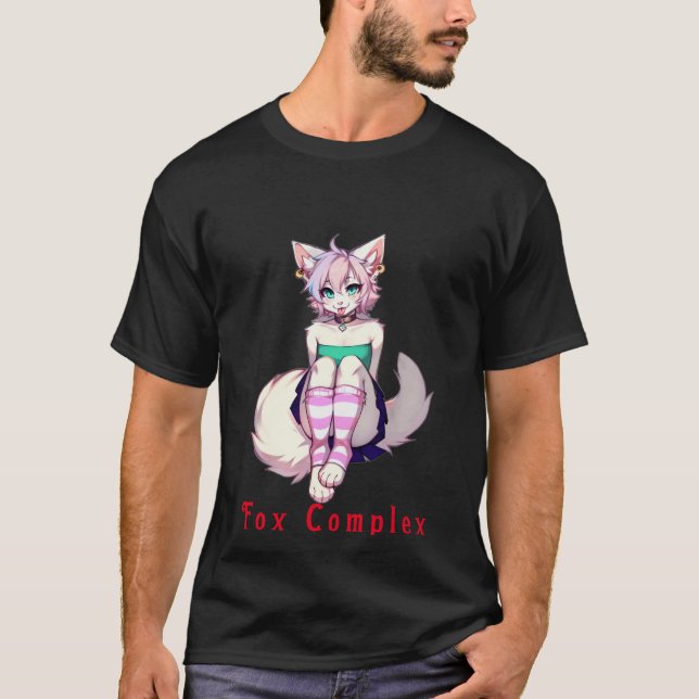 Cute Fox T-Shirt (Framsida)