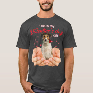 Cute Fox Terrier This Is My Valentine's Day Pajama T Shirt