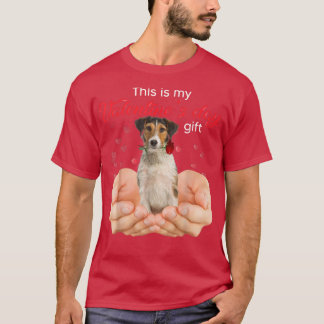 Cute Fox Terrier This Is My Valentine's Day Pajama T Shirt