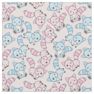 Cute Foxes Tyg
