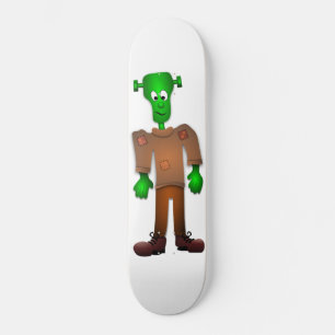 Cute Frankenstein Design Skateboard