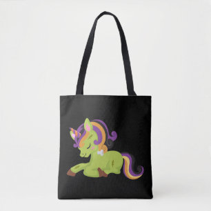 Cute Frankenstein Unicorn Halloween Tygkasse