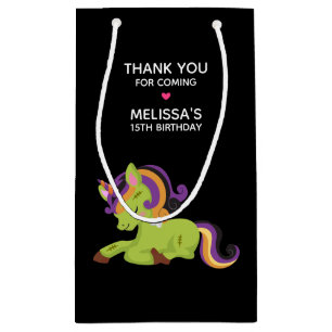 Cute Frankenstein Unicorn Party Tack