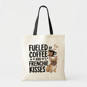 Cute Fransk Bulldog Coffee Älskare Frenchie Mamma Tygkasse