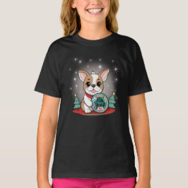 Cute Fransk Bulldog Funny Gott nytt år T Shirt