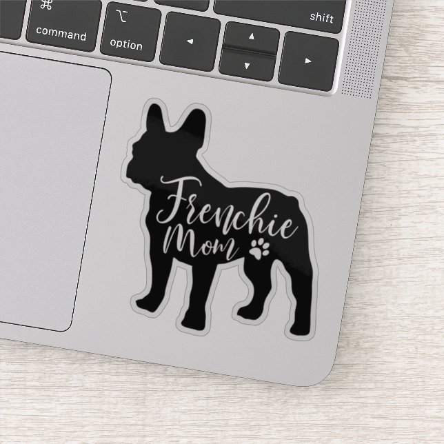 Cute Fransk Bulldog Mamma Sticker Klistermärken (Detalj)