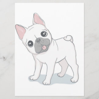 Cute Fransk Bulldog Porträtt | HUND ÄLSKARE Meny