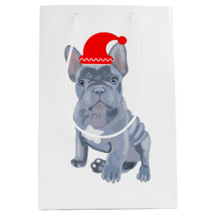 Cute Fransk Bulldog Puppy Medium Gift Bag
