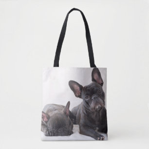 Cute Fransk Bulldog Tygkasse