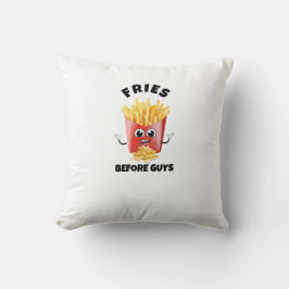 Cute Fransk Fries Tecknad Hoodie & Tee - Funny Foo Kudde