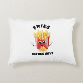 Cute Fransk Fries Tecknad Hoodie & Tee - Funny Foo Prydnadskudde