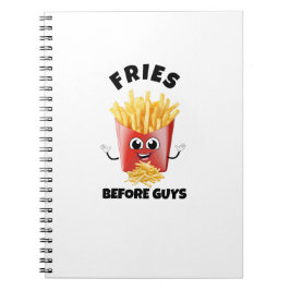 Cute Fransk Fries Tecknad Hoodie &Tee -funny Food Anteckningsbok