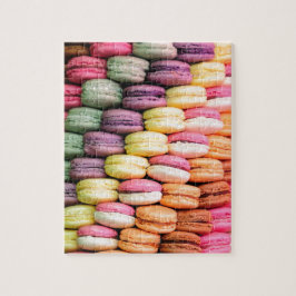Cute Fransk Macaron Cookies Pussel