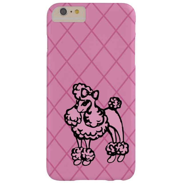 Cute Fransk Pudel iPhone Cover Fodral Case-Mate iPhone Skal (Baksidan)