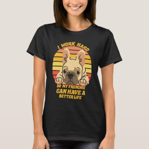 Cute French Bull Dog hundägare 1 T Shirt