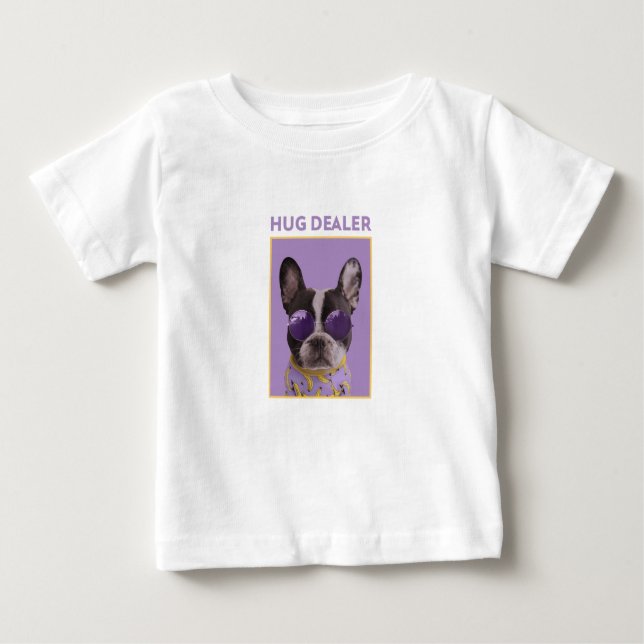 cute french bulldog dog lover gift dog mom t shirt (Framsida)
