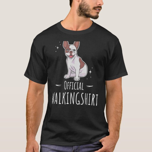 & Cute Frenchie Sayed Fransk Bulldog Hund T Shirt (Framsida)