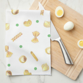 Cute Fresh Pasta Polka Dot Mix Kökshandduk