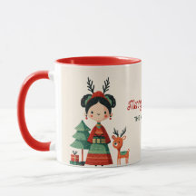 Cute Frida Kahlo Retro God jul Namn
