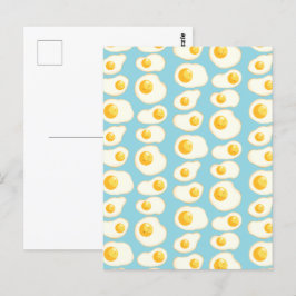 Cute Fried-ägg Vykort