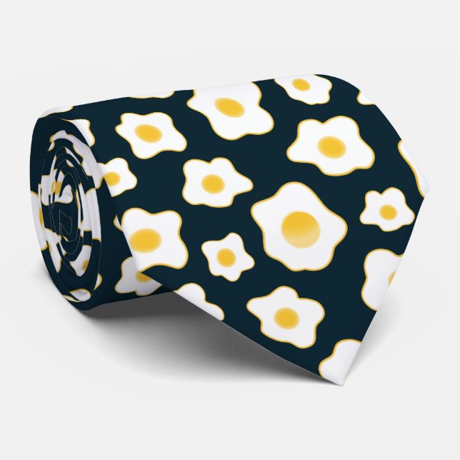 Cute Fried Eggs Flower Mönster Slips (Rullad)