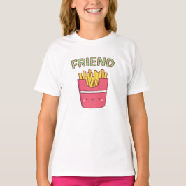 Cute Friend Fries matchar Best Friend T Shirt