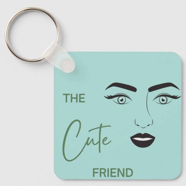 Cute Friend Keychain Nyckelring (Framsida)