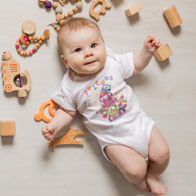 Cute Friends Bird T Shirt (Cute Friends Bird Baby Bodysuit)