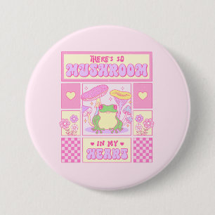 Cute Frog and Mushroom - Funny Romantic Knapp