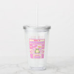 Cute Frog and Mushroom - Funny Romantic Take Away Mugg<br><div class="desc">Sip i stil med denna kawaii Frog-akryltumör, med en härlig scen av en söt groda bland svampar och blommor av pastelltyp och färgad. Den visuella utformningen kompletteras av den charmerande och skarpa frasen "Det finns så mycket i mitt hjärta". Den här tumlaren ger en fin blandning av romantik och humor...</div>