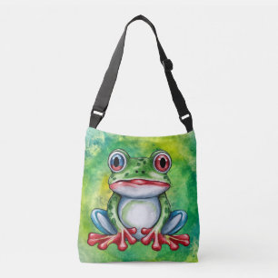 Cute Frog Axelväska