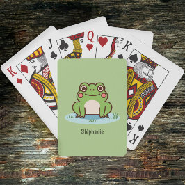 Cute Frog Casinokort