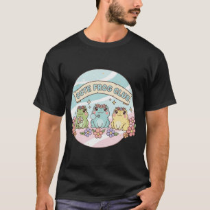 Cute Frog Club T-shirt – Rolig Tröja för Djurfanta