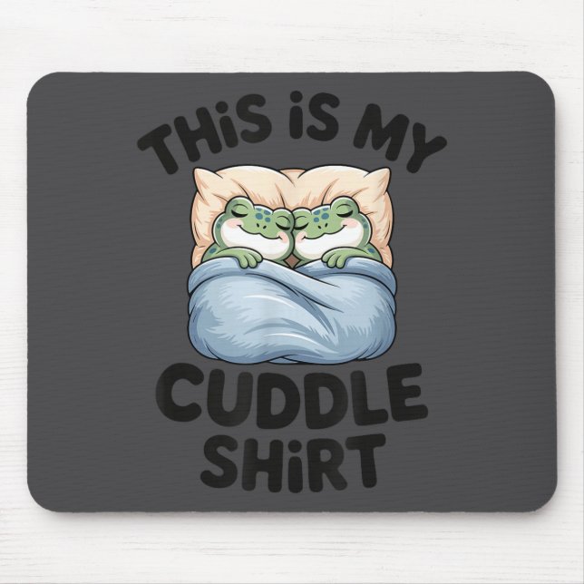 Cute Frog Cozy This Is My Cuddle  Musmatta (Framsidan)