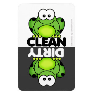 Cute Frog Dishwasher Magnet